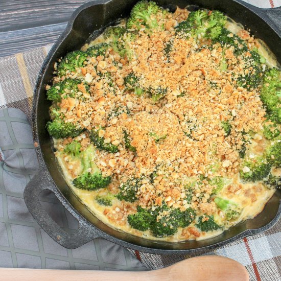 Easy Cheesy Broccoli Casserole