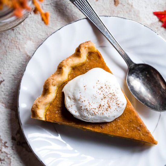 Sugar Free Low Carb Pumpkin Pie