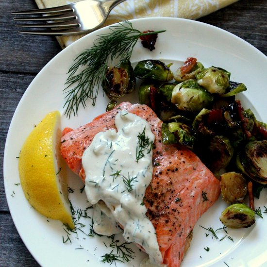 Cucumber Dill Salmon