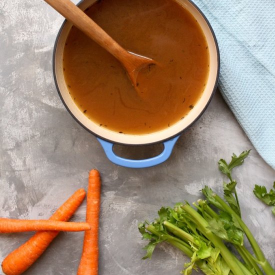 Homemade Vegetable Broth