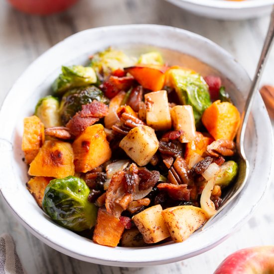 Harvest Hash with Apple Vinaigrette