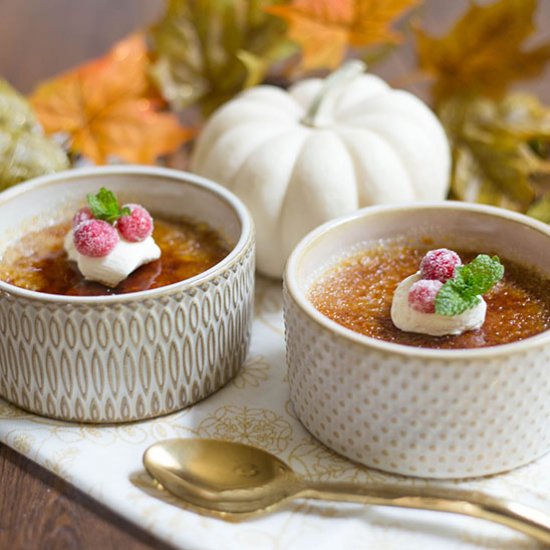 Pumpkin Pie Creme Brulee