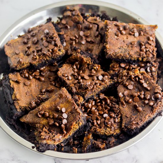 Healthy Avocado Chickpea Brownies