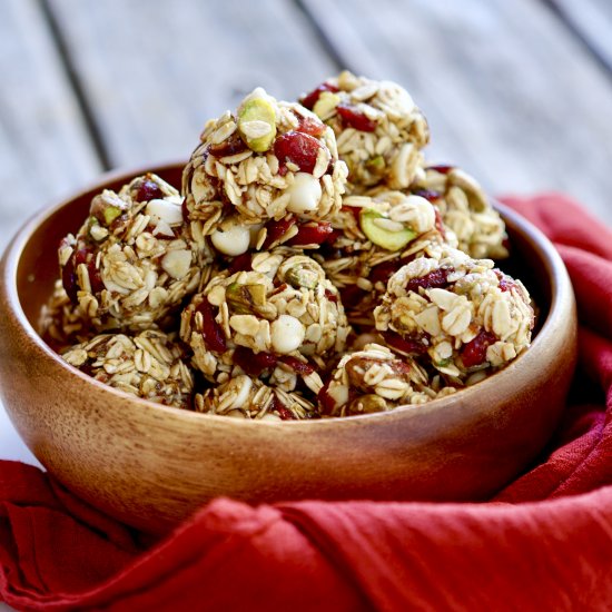 Cranberry Nut Energy Bites