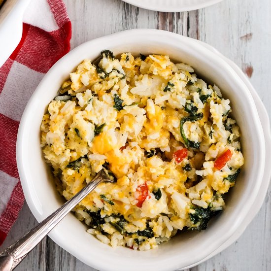 Spinach Rice Casserole