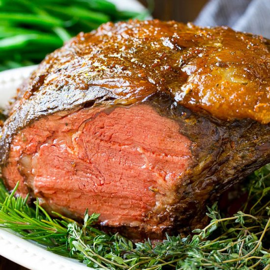 Smoked Prime Rib