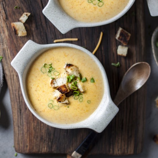 Beer Cheese Soup Wisconsin Style