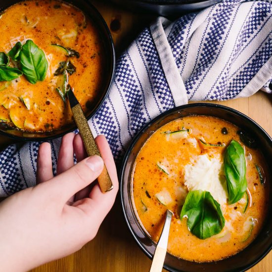 Lasagna Soup