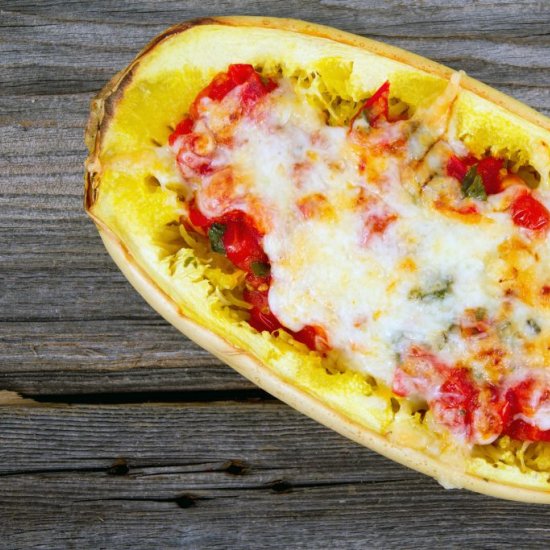 Enchilada-Stuffed Spaghetti Squash