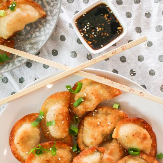 Chicken and Vegetable Potstickers