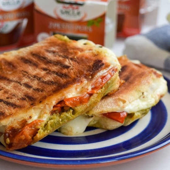 Caprese Cheese Toasties