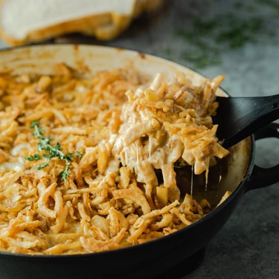 French Onion Noodle Casserole