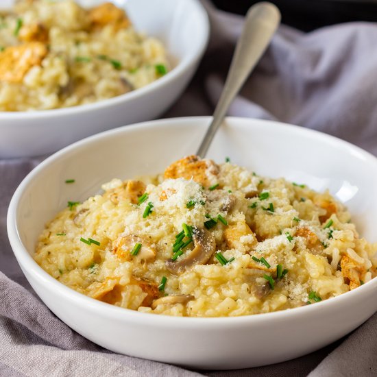 instant pot chicken risotto