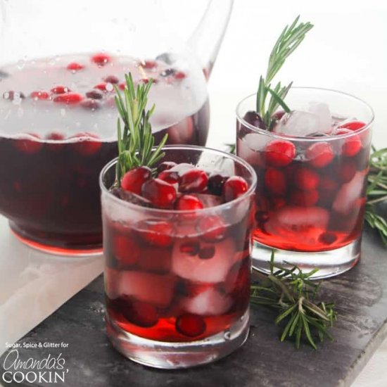 Cranberry Holiday Punch