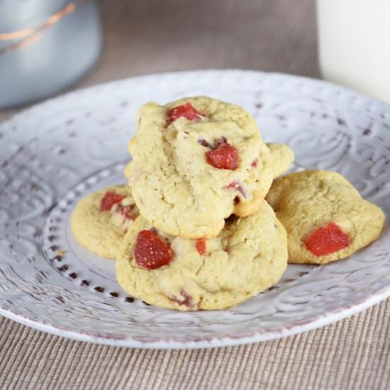 Strawberry Cookies