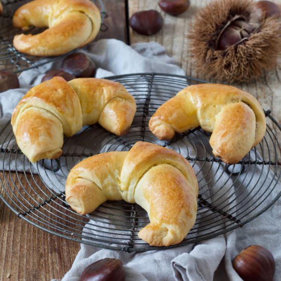 Chestnut Croissants