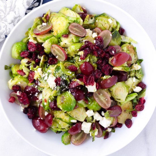 Roasted Brussels Sprouts Salad