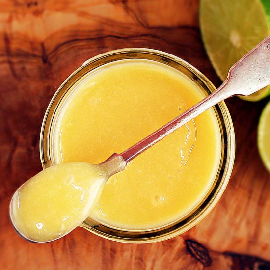 5 Minute Lime Curd