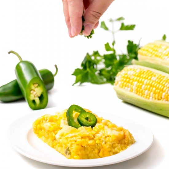 Slow-cooker cornbread pudding