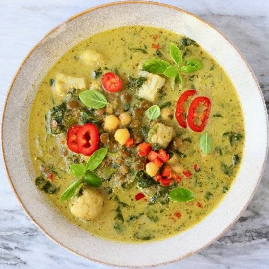 Vegan Thai Green Curry (GF)