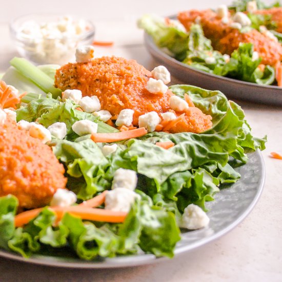 Buffalo Chicken Lettuce Wraps