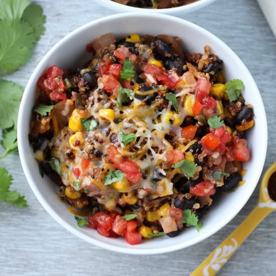 Quinoa Taco Skillet