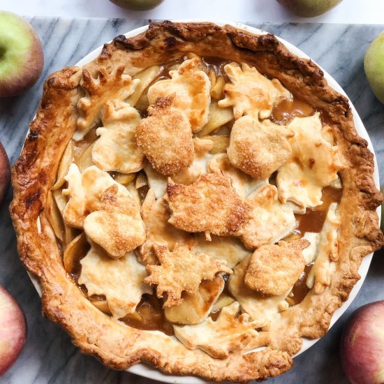 Spiced Apple Pie With Cardamom