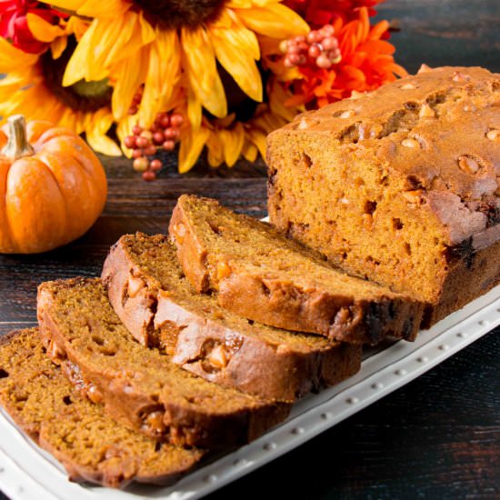 Butterscotch Pumpkin Bread