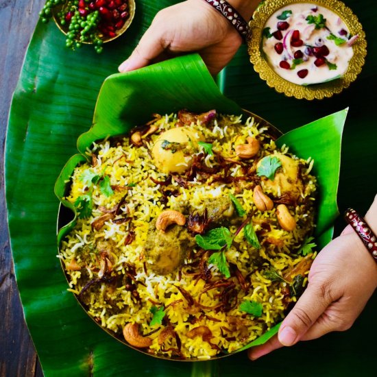 Karnataka Beary Chicken Biryani