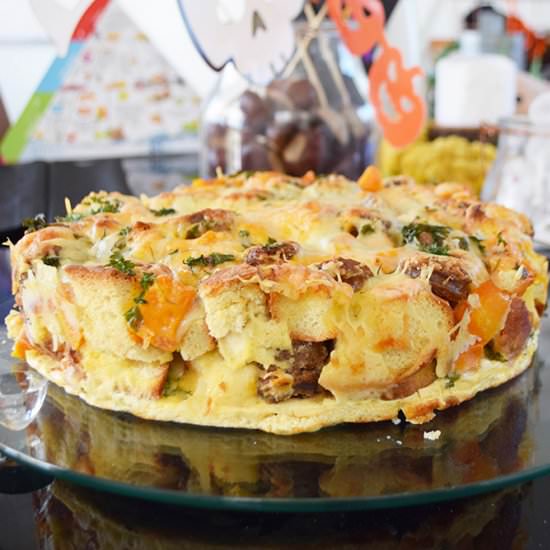 Butternut Squash Strata