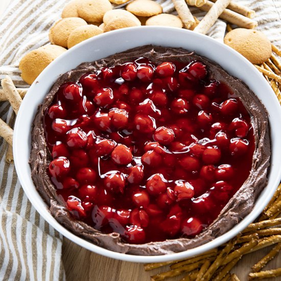 Creamy Cherry Chocolate Dip