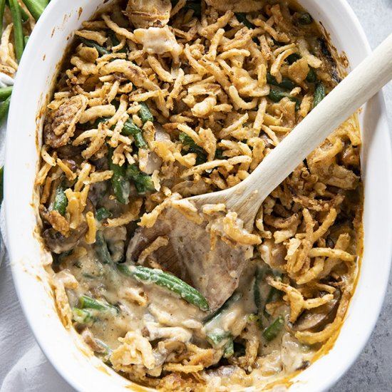 Homemade Green Bean Casserole