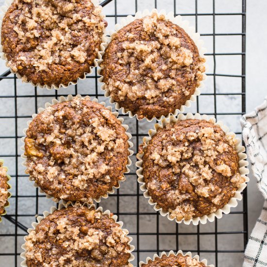 Gluten-Free Apple Crumb Muffins