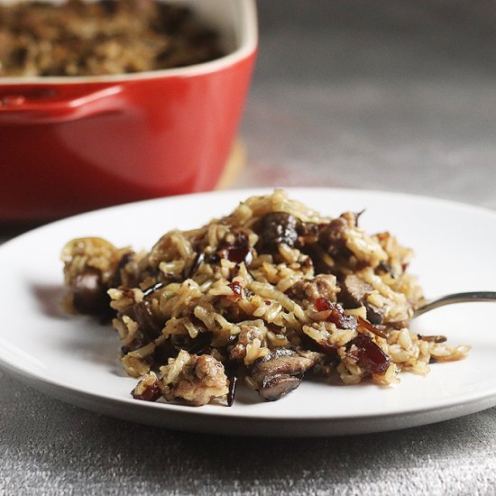 wild rice stuffing