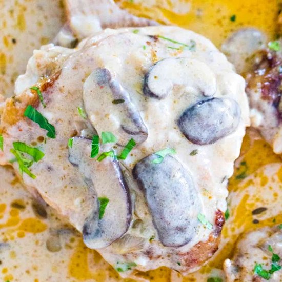 Chicken and Mushroom Casserole