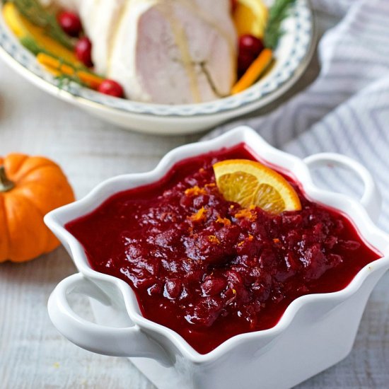 Instant Pot Cranberry Sauce