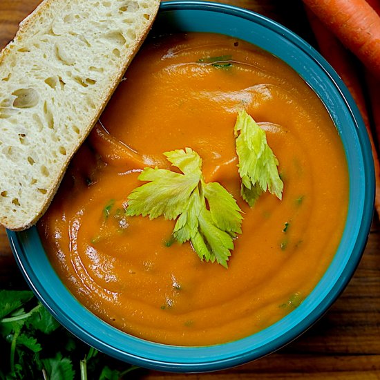 Carrot & Coriander Soup