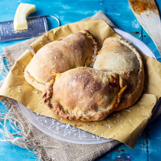 Roasted Vegetable Calzone