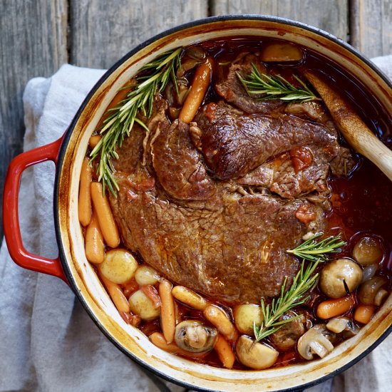 Oven-Braised Pot Roast