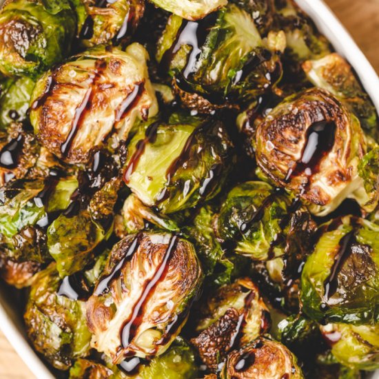 Crispy Roasted Brussels Sprouts