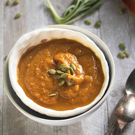 Slow Cooker Squash Soup