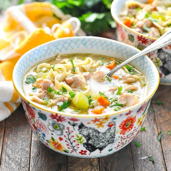 Quick and Easy Turkey Noodle Soup