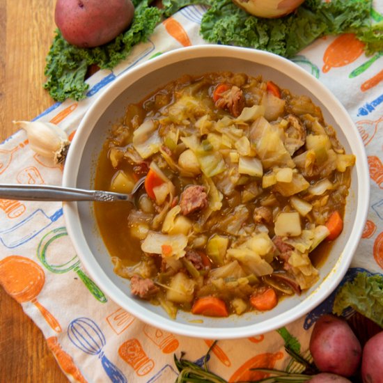 Ham and Cabbage Soup