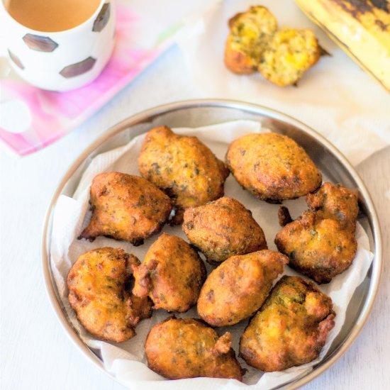 BANANA FENUGREEK FRITTERS