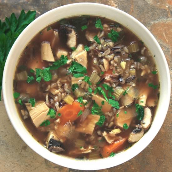 Turkey Wild Rice Soup