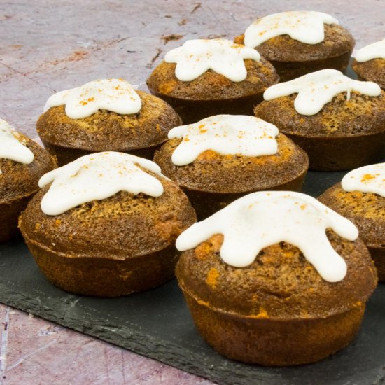 Healthy Individual Christmas Cakes