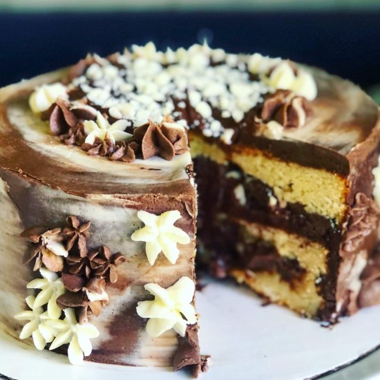 White Chocolate Mocha Cake