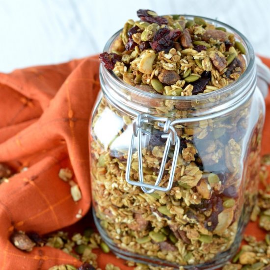 Pumpkin Spice Granola