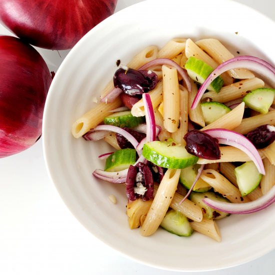 Loaded Greek Pasta Salad