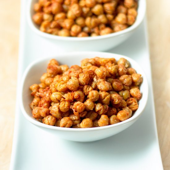 Fried Paprika Chickpeas